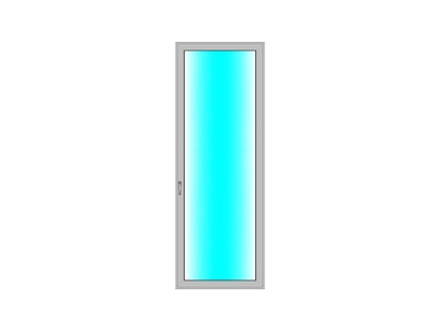 Балконная алюминиевая дверь БД62.71.10.22(2500)